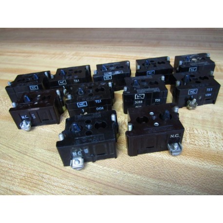 Cutler Hammer 10250T51 Contact Block . Old Style (Pack of 11) - Used