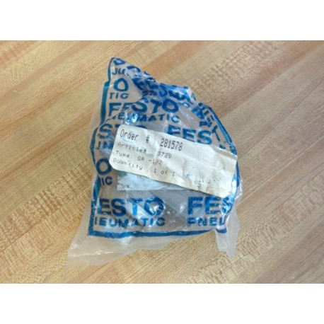 Festo GR-12 Flow Control Valve 3720