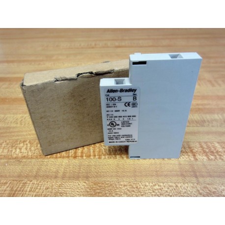 Allen Bradley 100-S Contact Block 100S Ser B