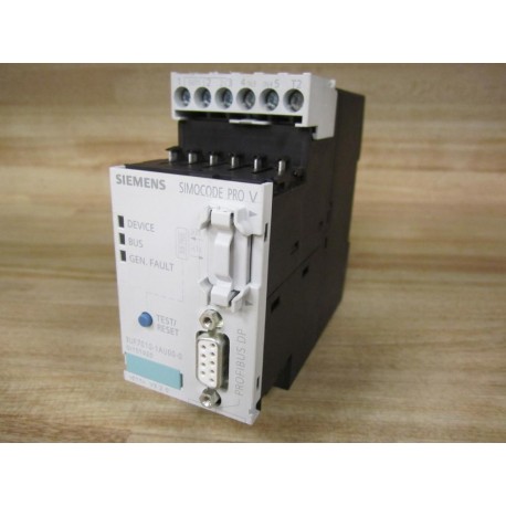 Siemens 3UF7010-1AU00-0 Relay Motor Control W1 Terminal Block - New No Box