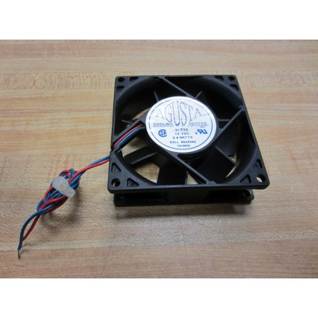 Augusta 31536 Cooling Fan 12VDC 2.4W - Used