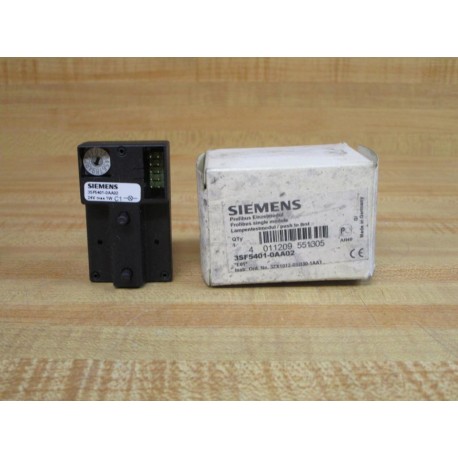 Siemens 3SF5401-0AA02 Profibus Single Module 3SF54010AA02