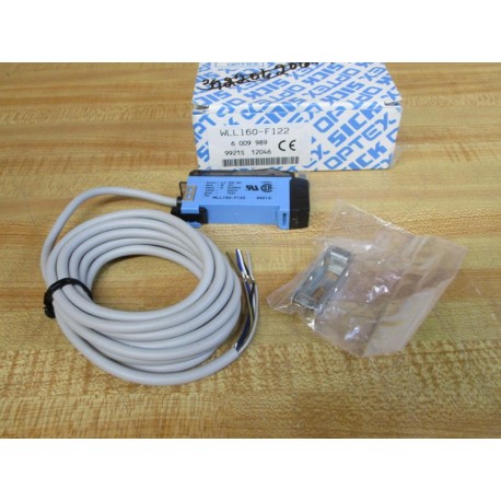 Sick WLL160-F122 Optex Photoelectric Sensor 6009989 2 Meter Cable