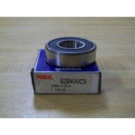 NSK 6204VVC3 NSK Bearing 6204V (Pack of 3)