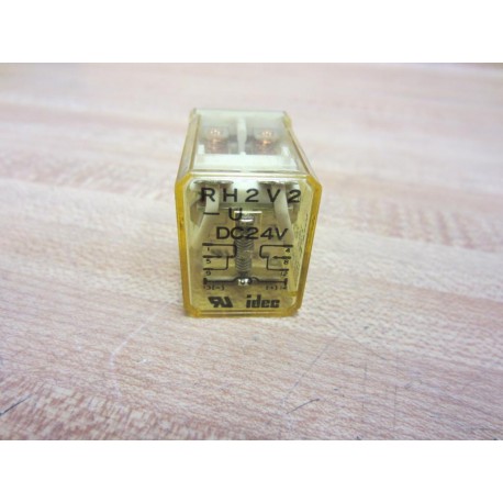 Idec RH2V2-U DC24V Relay RH2V2-U-DC24V (Pack of 4) - New No Box