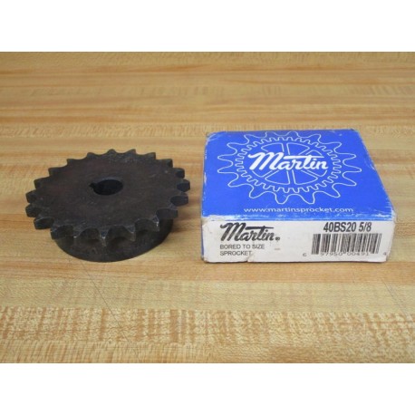 Martin 40BS20 58 Roller Chain Sprocket 40BS2058