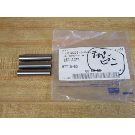 Misumi MTT10-50 Tapered Dowel Pin MTT1050 (Pack of 3)