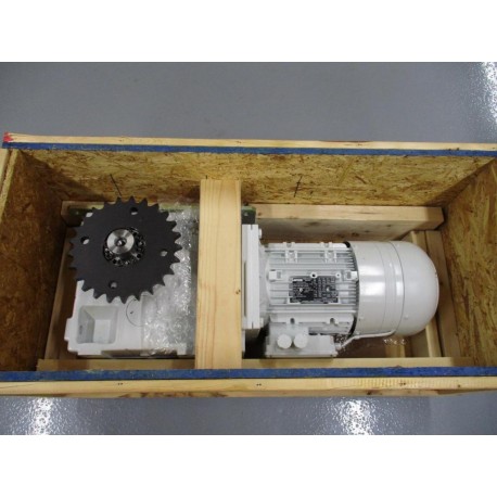 Lenze GKS07-3M VBR 112C22 Motor & Gearbox MDEMARS 112-22 U W Gear