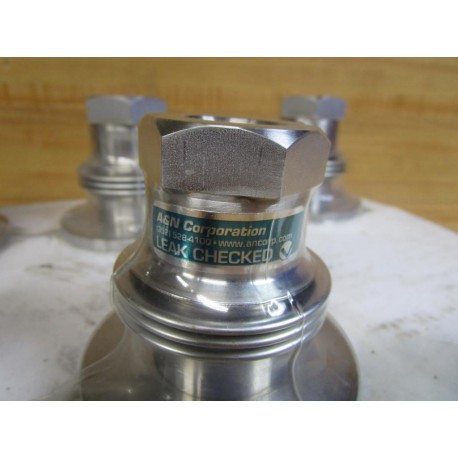A&N 3"-SS Metal Bellows Adapter Coupling 3SS (Pack of 5)