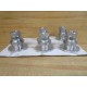 A&N 3"-SS Metal Bellows Adapter Coupling 3SS (Pack of 5)