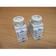 Wohner 25A 500V Fuse Holder Round Cap (Pack of 2) - Used