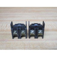 Fuji AHX-290 Contact Block  AHX290 WOut Terminal Cover (Pack of 2) - Used