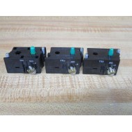 Cutler Hammer 10250T53 Eaton Contact Block Gr. Plunger (Pack of 3) - New No Box