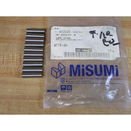 Misumi MTT8-30 Tapered Dowel Pin MTT830 (Pack of 10)