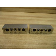 DropsA SMX-08 Modular Distributor Divider Block SMX08 (Pack of 2) - Used