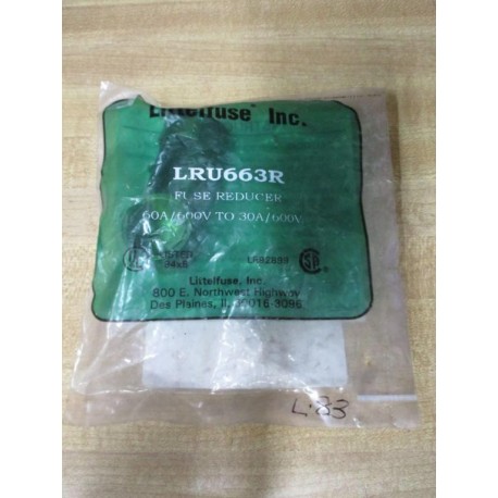 Littelfuse LRU663R Fuse Reducers LRU663