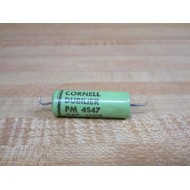 Cornell Dubilier PM 4S47 Capacitor 0.47 MFD 400VDC PM4S47 - Used