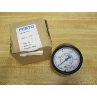 Festo MA-63-0,25 7169 Pressure Gauge MA63 Series V7