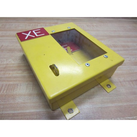 KYSF02 Captive Key Box Safe 7 x 6 x 2 Inches With Key Tag - Used