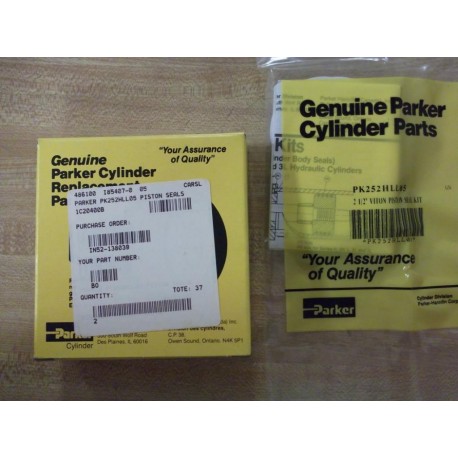 Parker PK252HLL05 2-12" Viton Piston Seal Kit