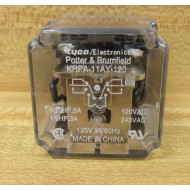 Potter & Brumfield KRPA-11AY-120V Relay KRPA-11AY-120 (Pack of 2) - New No Box