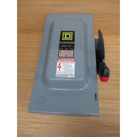 Square D H362 Heavy Duty Safety Switch Series F1 Series F1 - New No Box