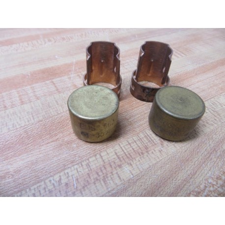 Buss 663-R Bussmann Fuse Reducers Cr. Ref. 1DX81 1-Pair - Used