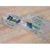 Tsubaki R.S. 40 Link RS40 Connecting Link (Pack of 2)