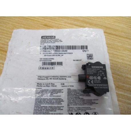 Siemens 3SU1401-1BB20-3AA0 LED Module 3SU14011BB203AA0