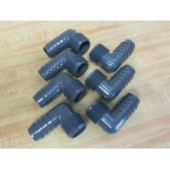 Spears 1413-010 1" Barbed x 1" MNPT PVC Fitting 1413010 (Pack of 7) - New No Box