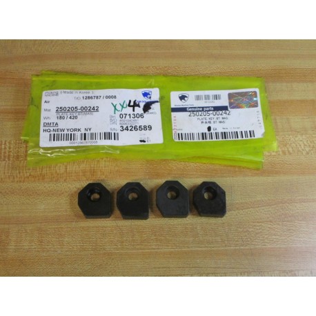 Doosan 250205-00242 Plate, Key, BT 25020500242 (Pack of 4)