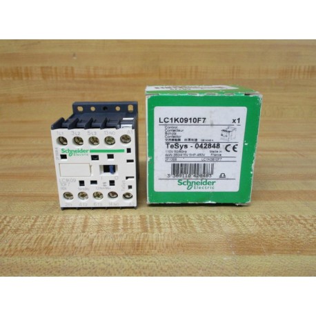 Schneider Electric LC1K0910F7 Telemecanique Contactor