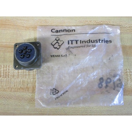 Cannon CIR02R20-17P ITT Industries Connector CIR02R2017P