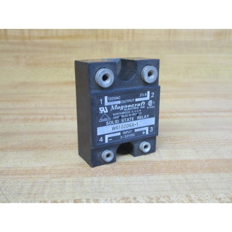 Magnecraft W6102DSX-1 Solid State Relay W6102DSX1 - Used