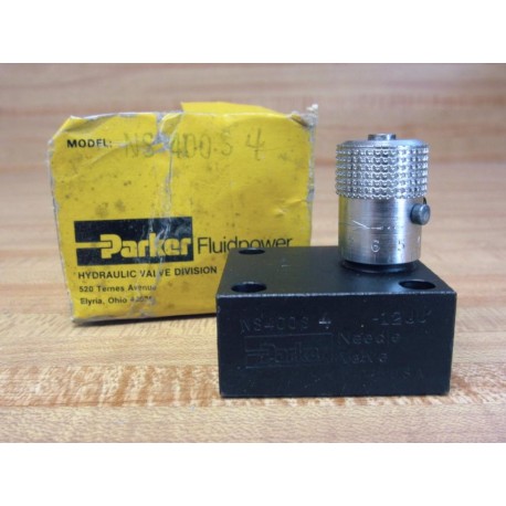 Parker NS 400 S 4 Needle Valve NS400S4