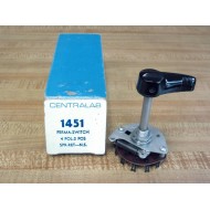 Centralab 1451 Perma-Switch 4P 2-Pos.