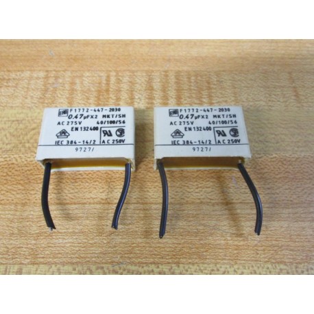 ERO F1772-447-2030 Capacitor 0.47µF F17724472030 (Pack of 2) - New No Box