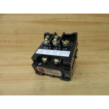 Ward Leonard 8011B3951-14 Starter 8011B395114 - New No Box
