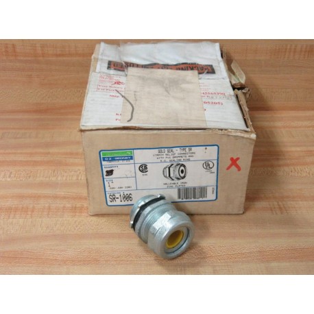 OZGedney SR-1006 1" Strain Relief Connector SR1006 (Pack of 11)