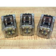 Potter & Brumfield KRP11D Relay KRP11D 6VDC (Pack of 3) - Used