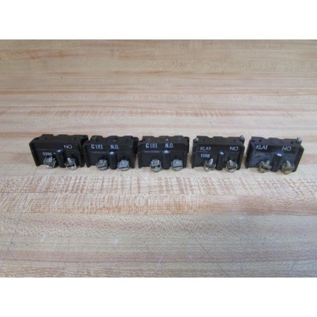 Cutler Hammer E30KLA1 Eaton Contact Block (Pack of 5) - Used