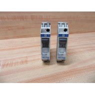 Telemecanique GB2-CB20 1P 12A Circuit Breaker GB2CB20 021465 (Pack of 2) - Used