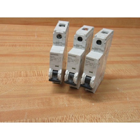 Siemens 5SJ4116-7HG40 Circuit Breaker 16A 5SJ41 Cracked (Pack of 3) - Used