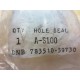 Hoffman A-S100 Hole Plug Seal AS100 783510-59730