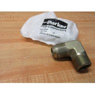 Parker 12C3MXS Triple-Lok 37° Flare 90° Elbow Fitting