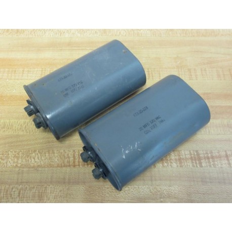 KTX-20-37A 20MFD 370VAC Capacitor KTX2037A (Pack of 2) - Used