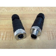 Lumberg RKC 47 Connector RKC47 Male & Female (Pack of 2) - New No Box