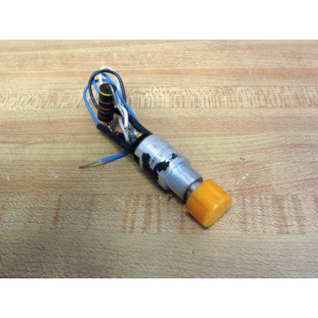 Dialco 513-0101-604 Pushbutton Switch 5130101604 - Used