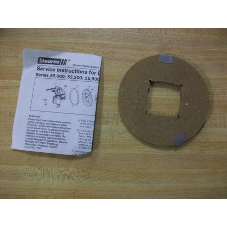 Stearns 5-66-8452-00 Friction Disk 8-004-501-00