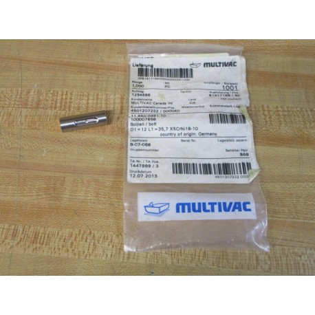 Multivac 11.650.0461.10 Bolt 100007858